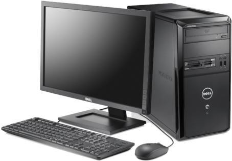Computer Repairing Services - Vostro 260s Slim Tower (500x367)