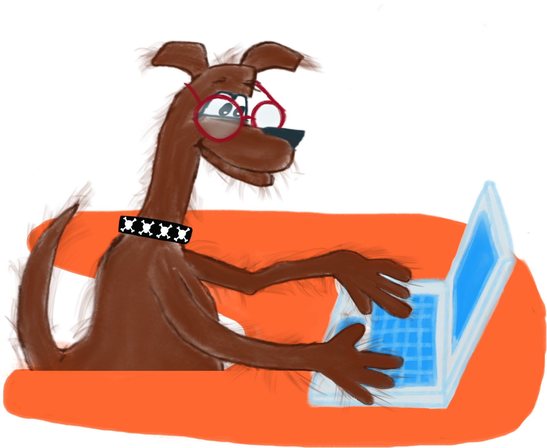 Email Dooley Bear - Illustration (2048x2048)