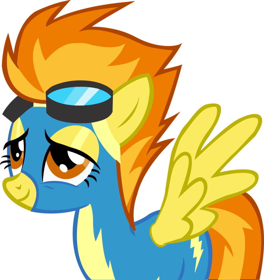 Spitfire Vector - My Little Pony As Stallions (900x954)