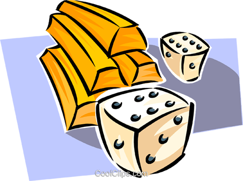 Business Gambling With Money Royalty Free Vector Clip - Juegos De La Epoca Colonial (480x358)