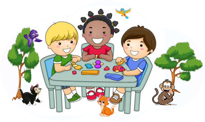 Nectar's Cove Pre-school, Day Care, Activity Center - Preschool Small Group Time Clipart (670x400)