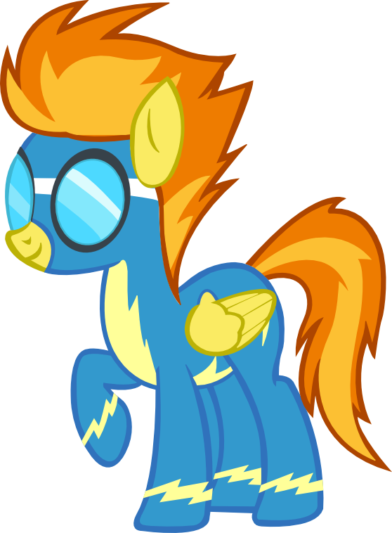 Captain Spitfire Vector By A01421 On Deviantart - My Little Pony: Friendship Is Magic (558x758)