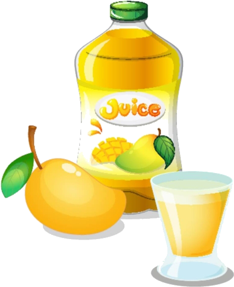 Juice Mango Stock Photography Clip Art - Orange Juice Bottle Clip Art (505x600)