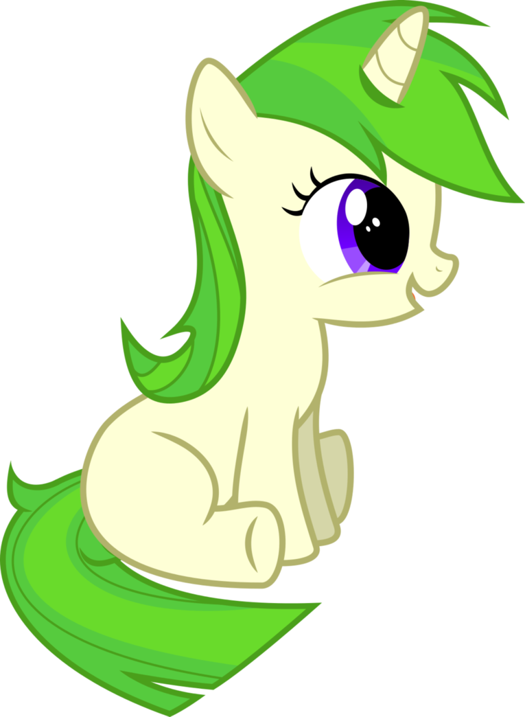 Lemon Twist By Limedreaming - Drawing Little Unicorn (765x1044)