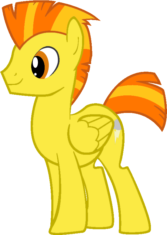 Spitfire Thunderlane By Blah23z On Deviantart - My Little Pony Boy Coloring Pages (600x800)