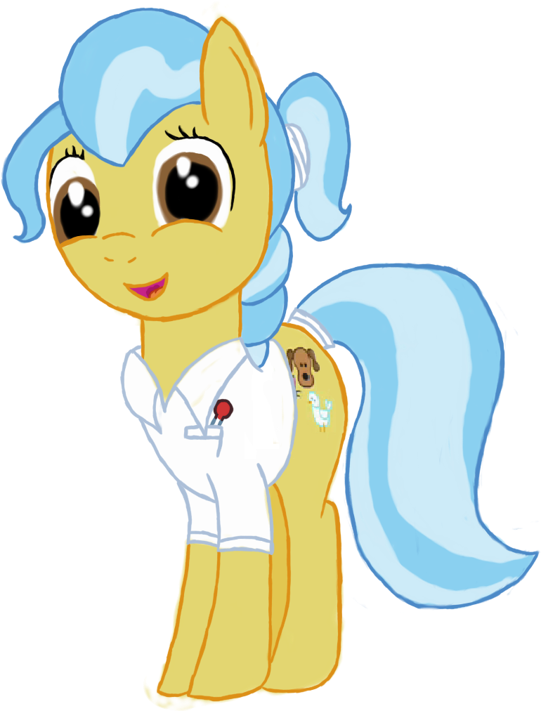 My Little Pony Vet By Beeejay - Cartoon (822x1038)