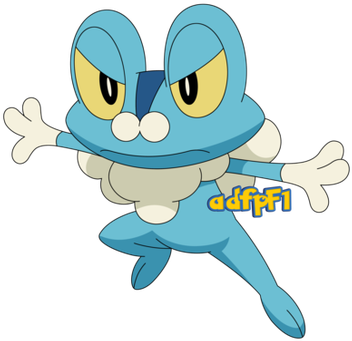 656 Froakie By Adfpf1 - Pokemon Adfpf1 Froakie (363x350)