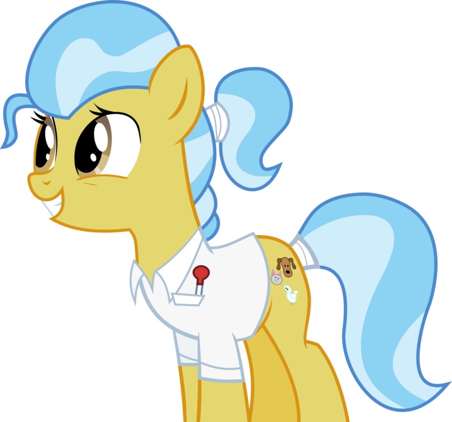 Mane Goodall Smiling At Spike By Aqua-pony - Cartoon (924x864)