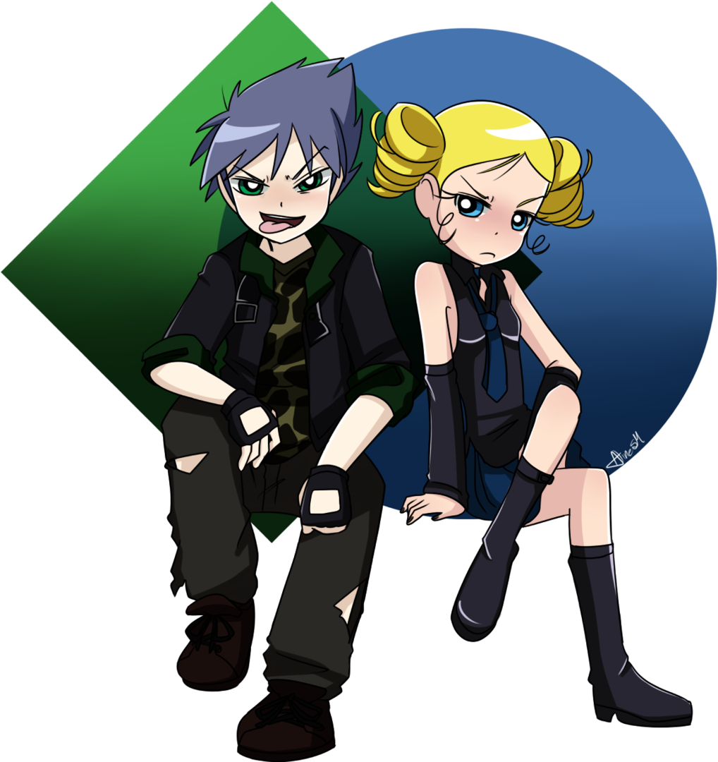 Pokeysmokey 36 5 Crazy Butch And Hardcore Bubbles By - Butch X Bubbles (1024x1092)