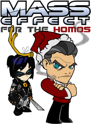No Matter How You Say It, Merry Christmas, Or Happy - Mass Effect 2 (336x448)