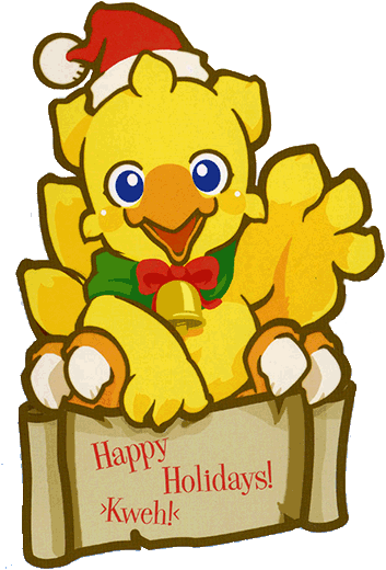 I Want To Wish Everybody A Merry Christmas And A Happy - Final Fantasy Christmas (360x533)