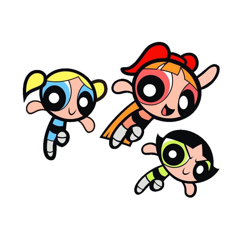 Powerpuff Girls Power Sticker - Power Puff Girls Gif (765x605)
