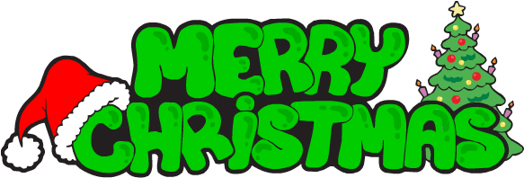 6 Countries And Their Unusual Ways Of Christmas Celebrations - Happy Merry Christmas Logo (588x367)