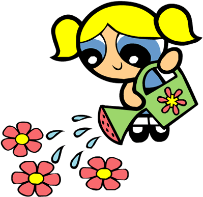 Powerpuff Girls Image - Bubbles Powerpuff Girls Coloring Page (400x400)