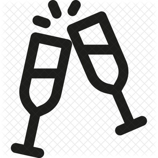 Champagne, Party, Celebration, Christmas, Xmas, Drink, - Celebration Icon (512x512)