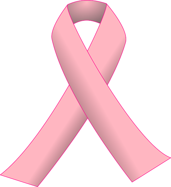 Ribbon-148761 - Pink Ribbon Clip Art (583x640)