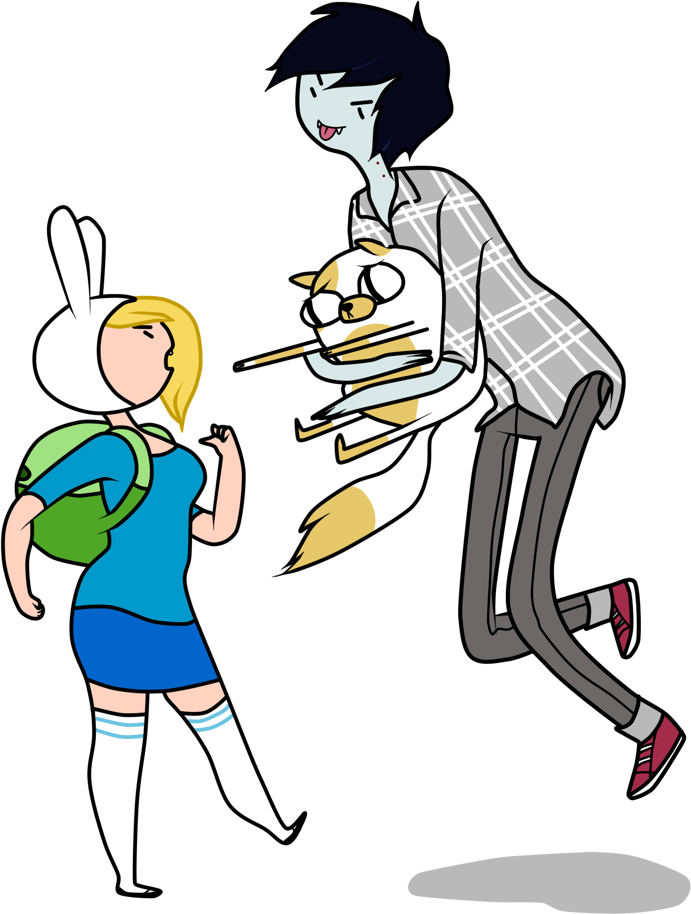 Marshall Lee And Fionna Comics For Kids - Adventure Time With Fionna And Cake (1708x2101)