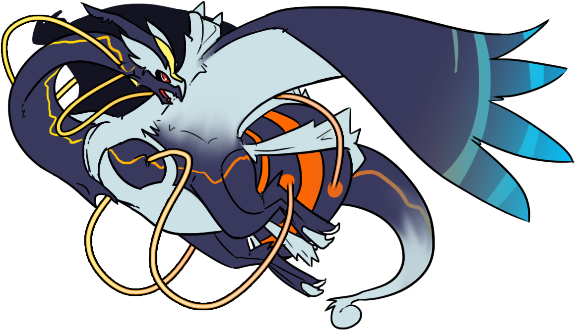 Fusion - Black Kyurem And White Kyurem Fusion (1163x699)