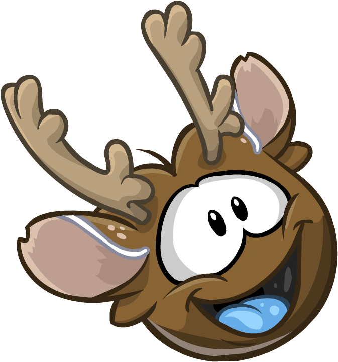 Reindeer*, Reindeer Puffles - Club Penguin Reindeer Puffle (720x720)