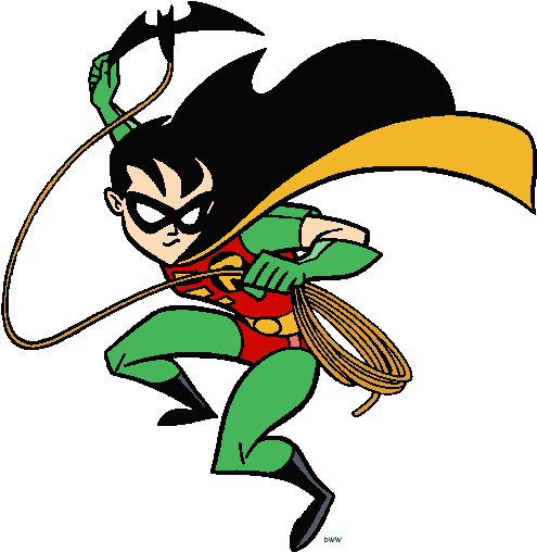 Batman Clip Art Cartoon Clip Art - Batman Robin Clip Art (511x539)