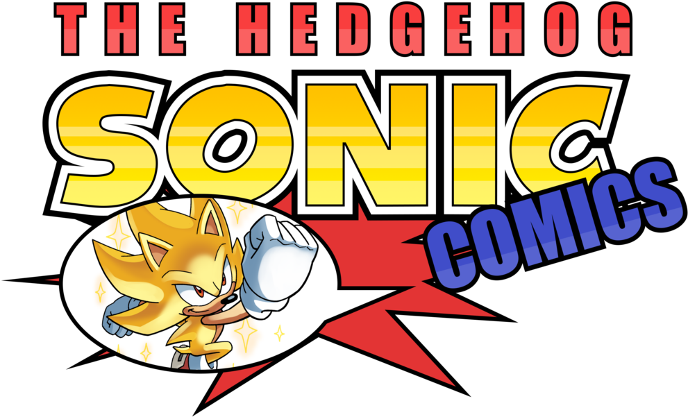 The Hedgehog Comics Sonic Generations Sonic Mania Sonic - Sonic The Hedgehog Comic Logo (1110x720)