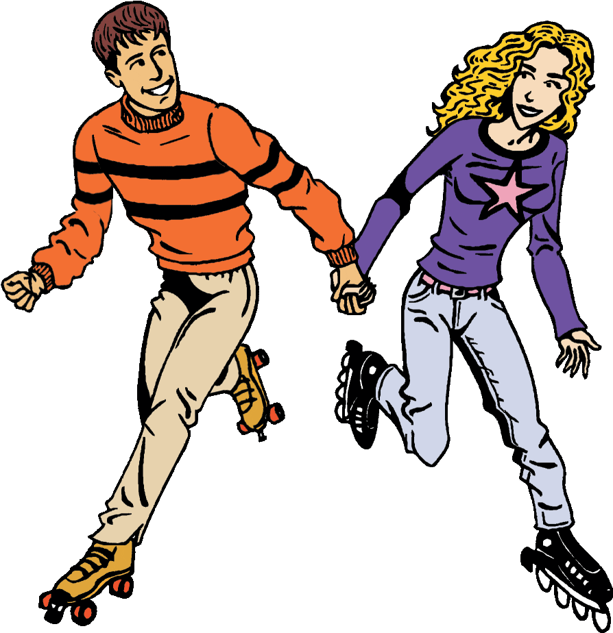 Roller Skating Animated Gif (1080x977) .