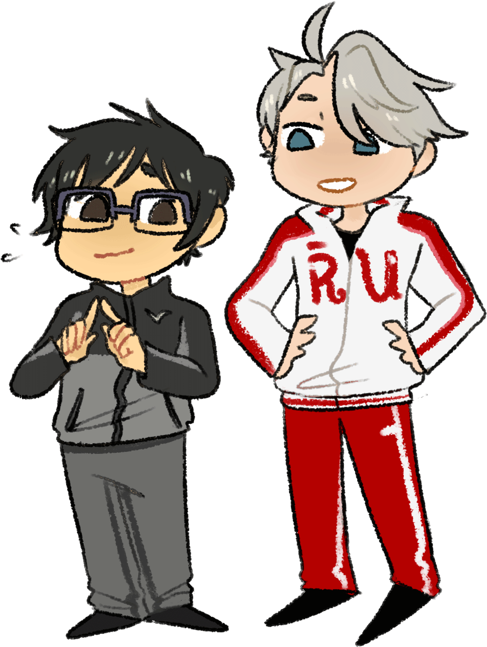 I Cant Believe Ice Skating Saved Anime - Cartoon (1108x1396)