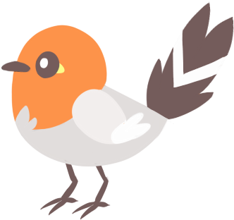 Yayakoma By Chigle - European Robin (450x450)