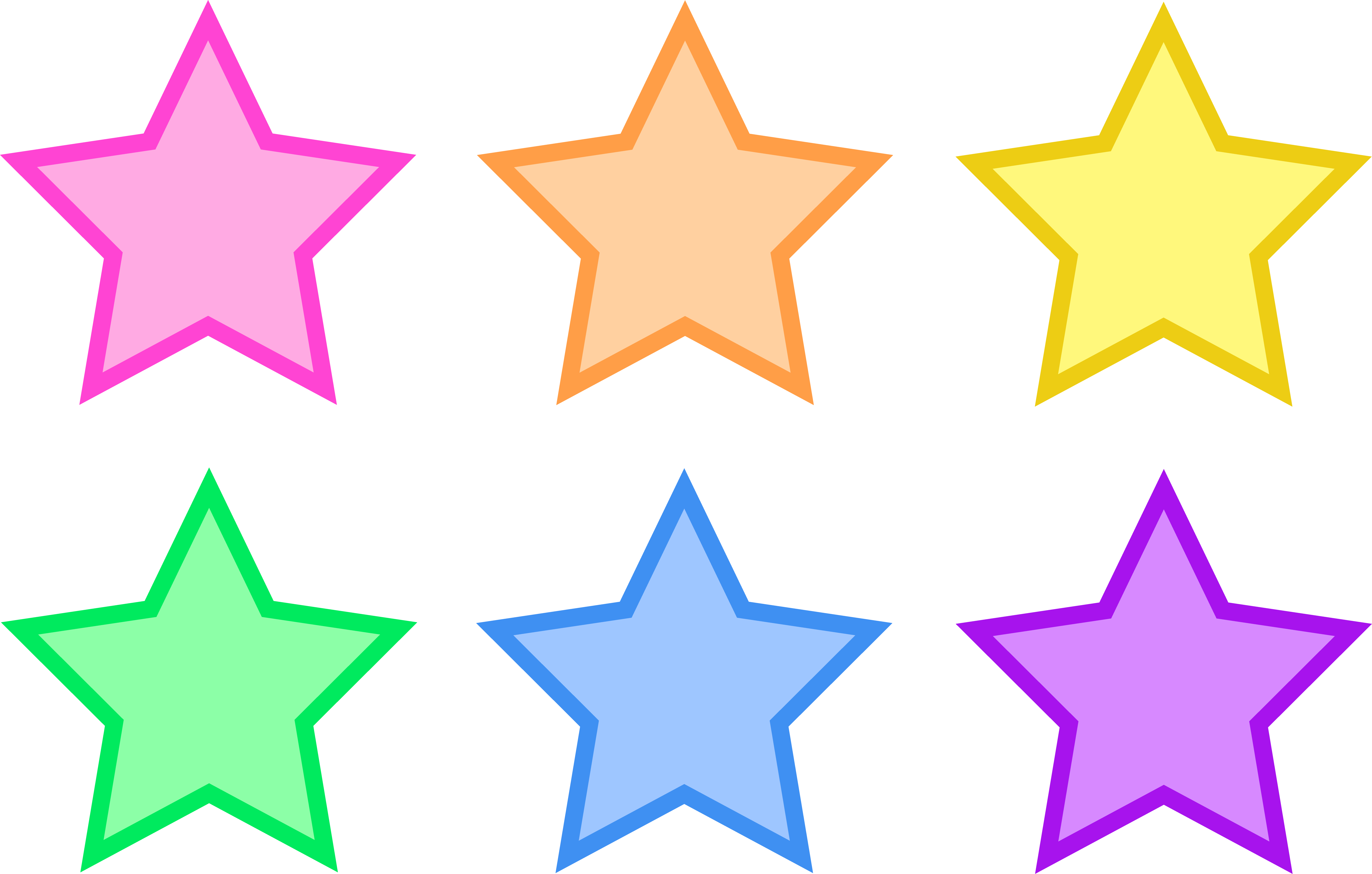 Cute Star Clipart 4 By Christopher - Star Clipart (6530x4161)