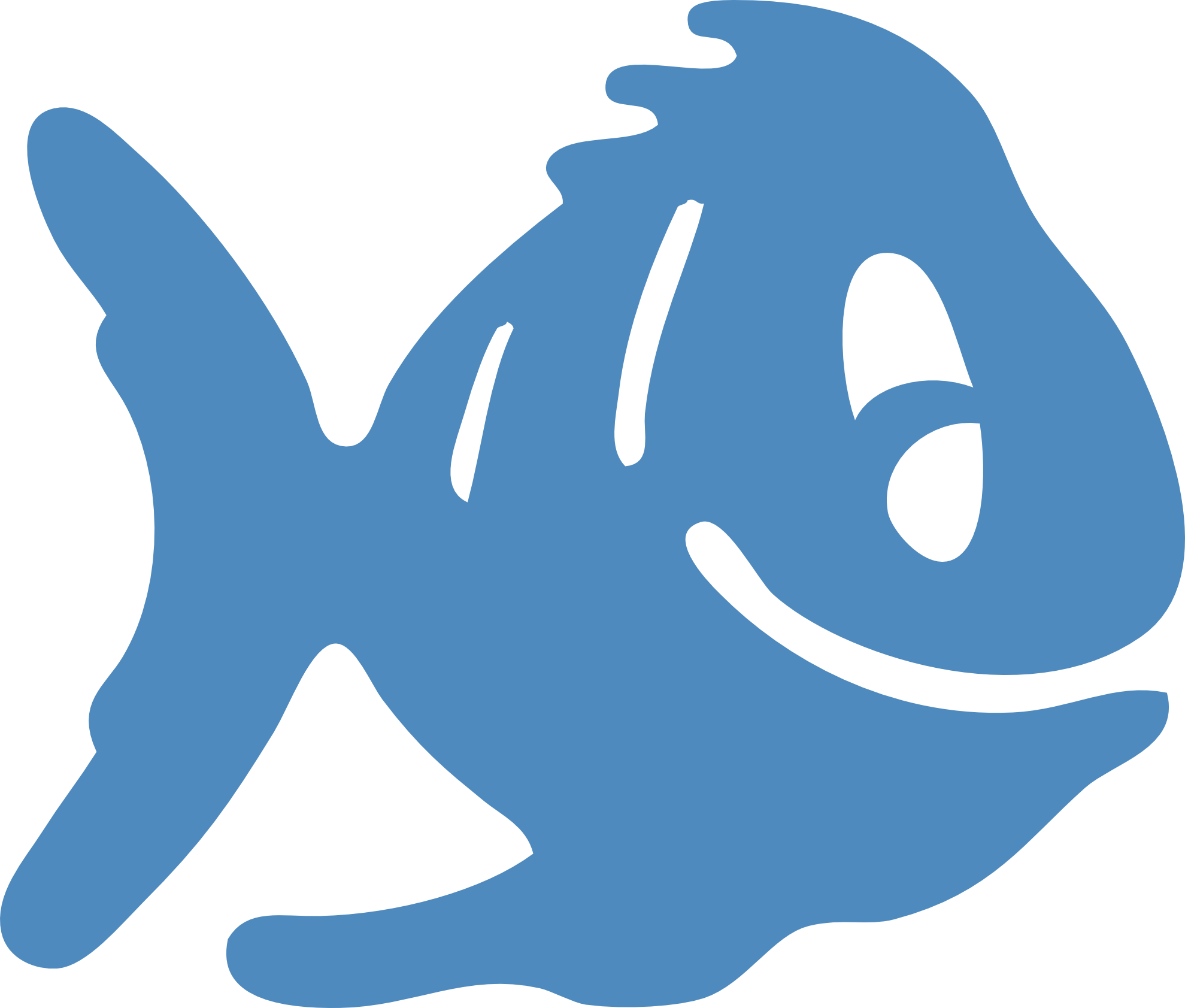 Fish Icon 1979px 90 - Happy Fish Icon (1979x1683)