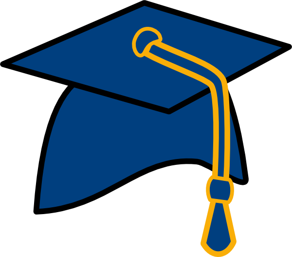 Royal Blue Graduation Hat (600x527)