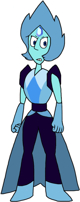 Steven Universe Au - Steven Universe Blue Diamond Au (400x711)