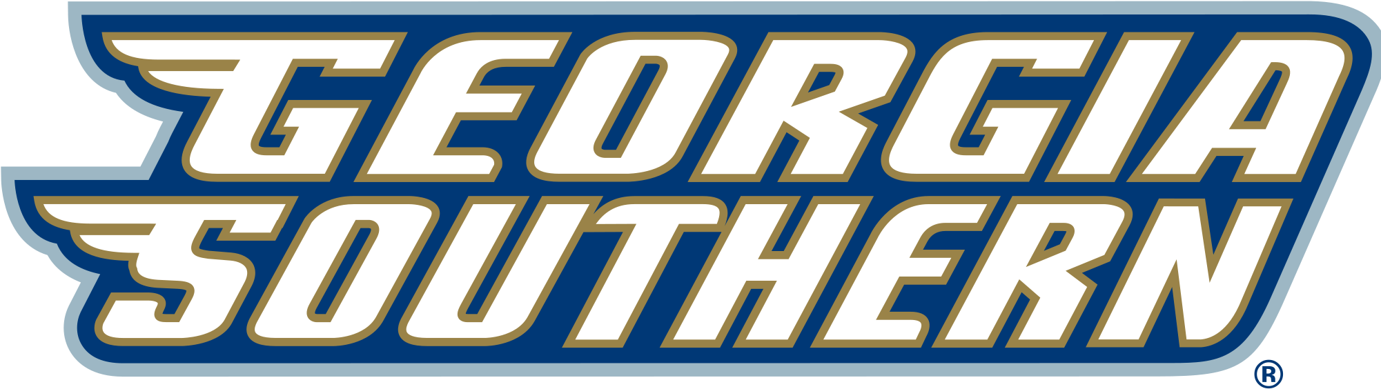 Georgia Southern University - Georgia Southern Eagles Logo (2000x571)