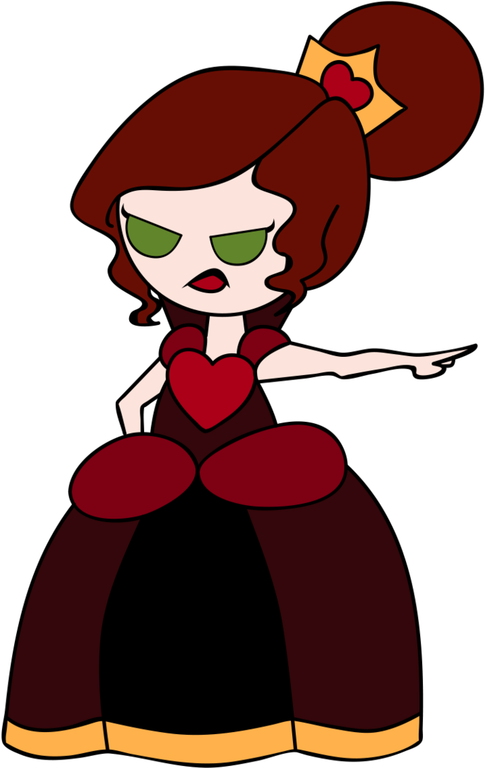 Queen Of Hearts By Julianaillustrates - Cartoon (715x1117)