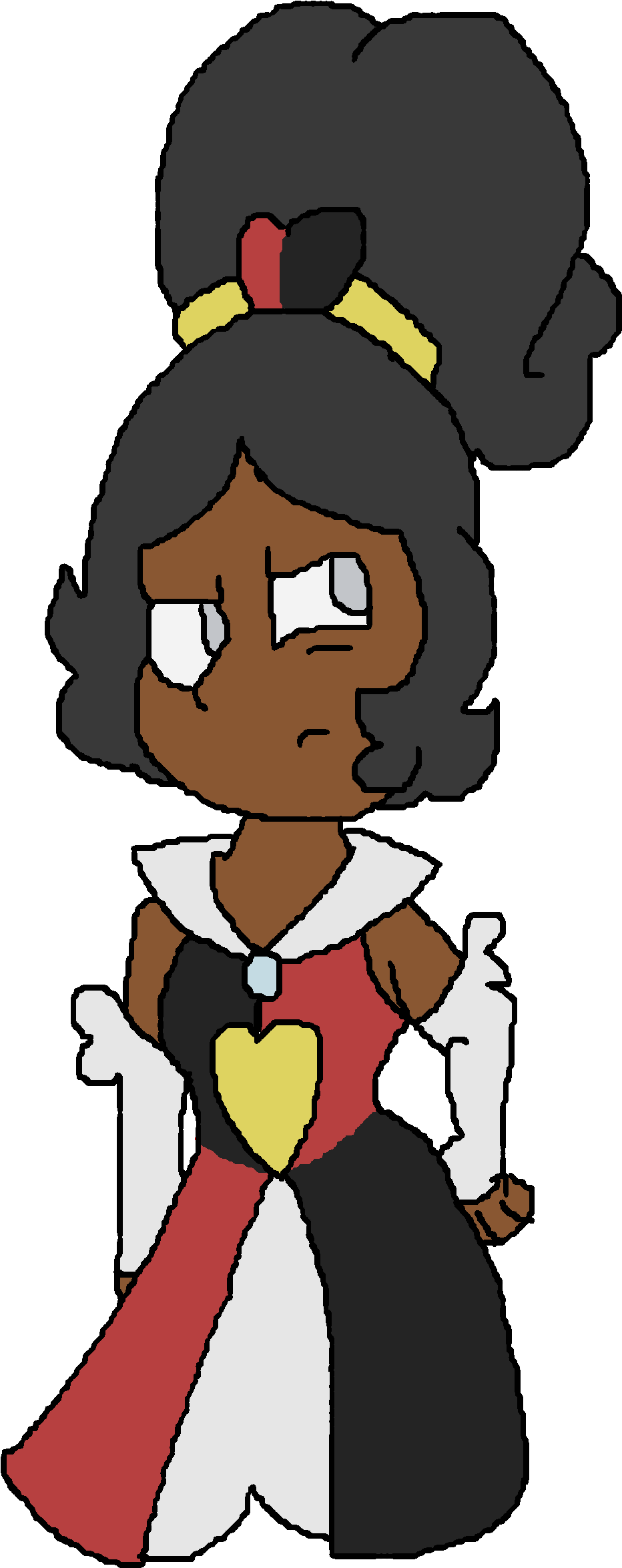 Queen Of Hearts - Cartoon (975x2400)