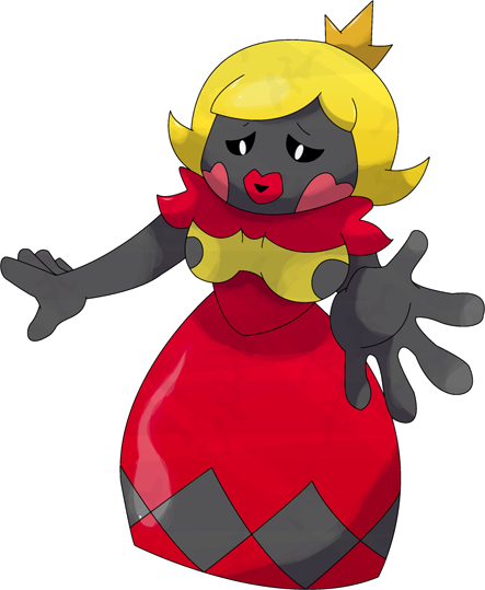 Queen Of Hearts Pokémon 5'0" / - Cartoon (443x539)