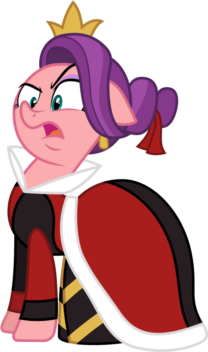 Spoiled Rich As The Queen Of Hearts By Cloudyglow - Cartoon (691x1156)