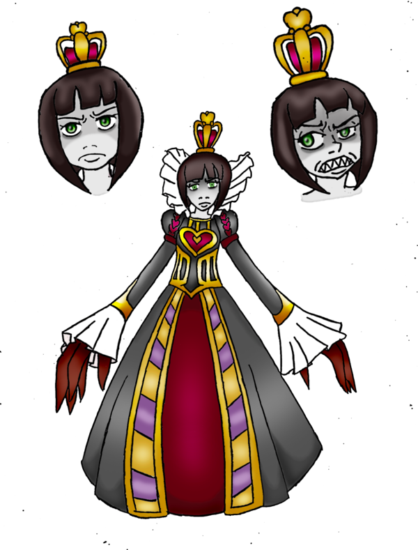 Queen Of Hearts By Ladymischievous - Queen Of Hearts Madness Returns (600x789)