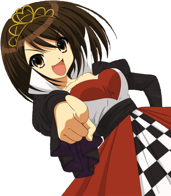 Queen Of Hearts - Melancholy Of Haruhi Suzumiya (1024x640)