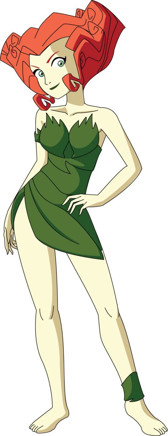 Anime Queen Of Hearts Chibi Download - Batman Cartoon Poison Ivy (554x1440)
