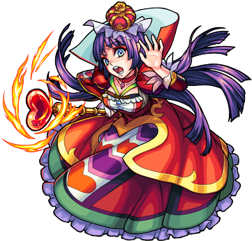 1523 - ハート の 女王 モンスト (400x356)