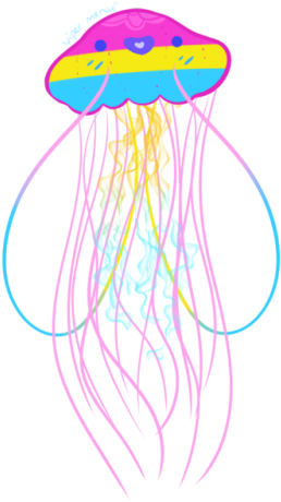Transparent Jellyfish Png For Kids - Jellyfish (500x634)