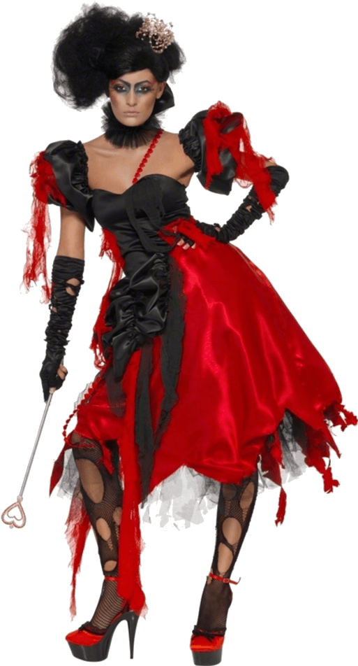 Queen Of Hearts Costume - Uk Dress 12-14 (600x951)
