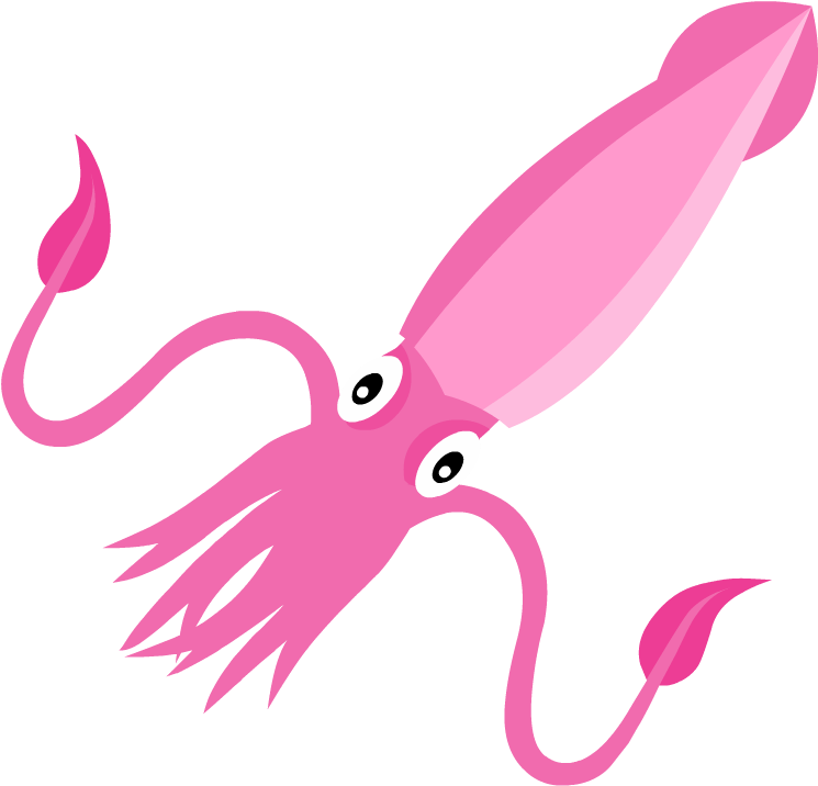 Squid Clipart Transparent Background - Squid Clipart Png (880x880)