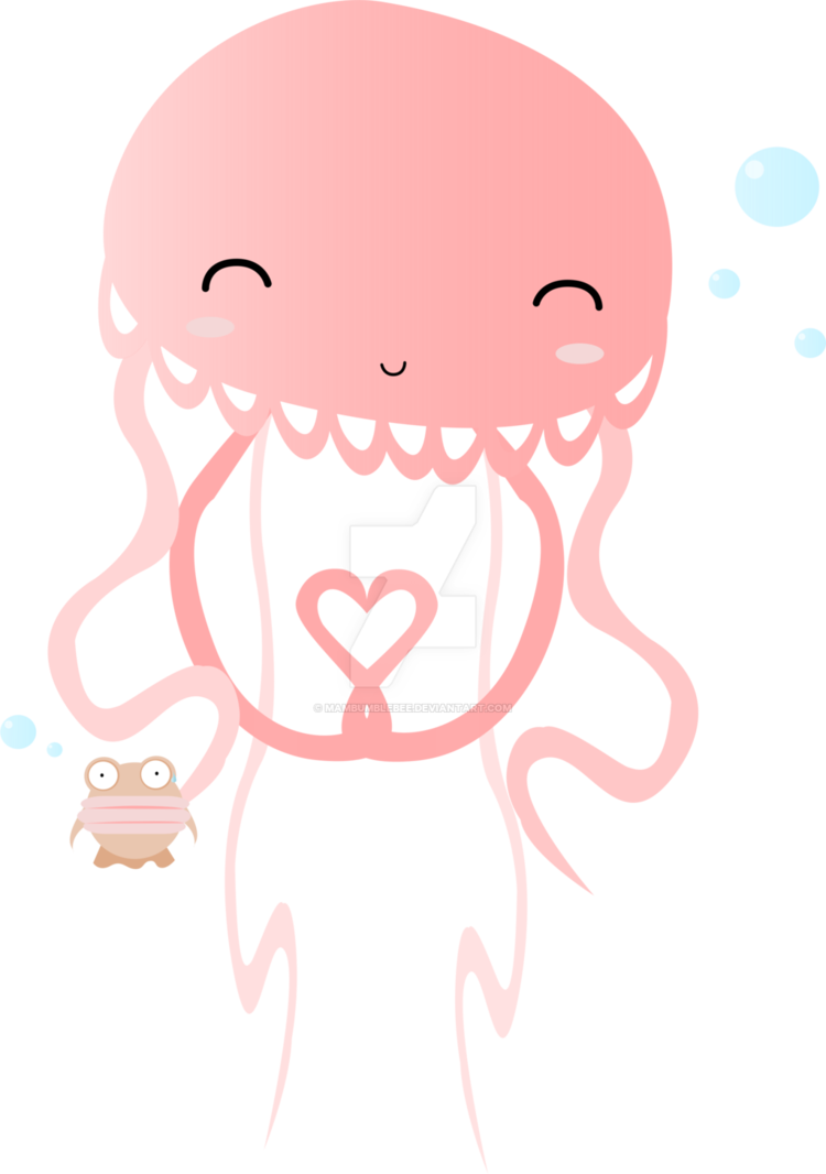 Jellyfish By Mambumblebee - Digital Art (750x1066)