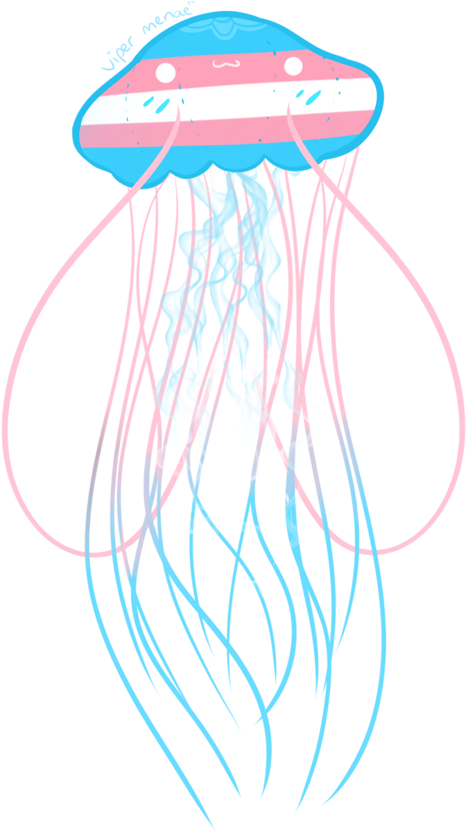 Transparent Jellyfish Pride You Can Buy These As Shirts - Jellyfish (1280x1621)