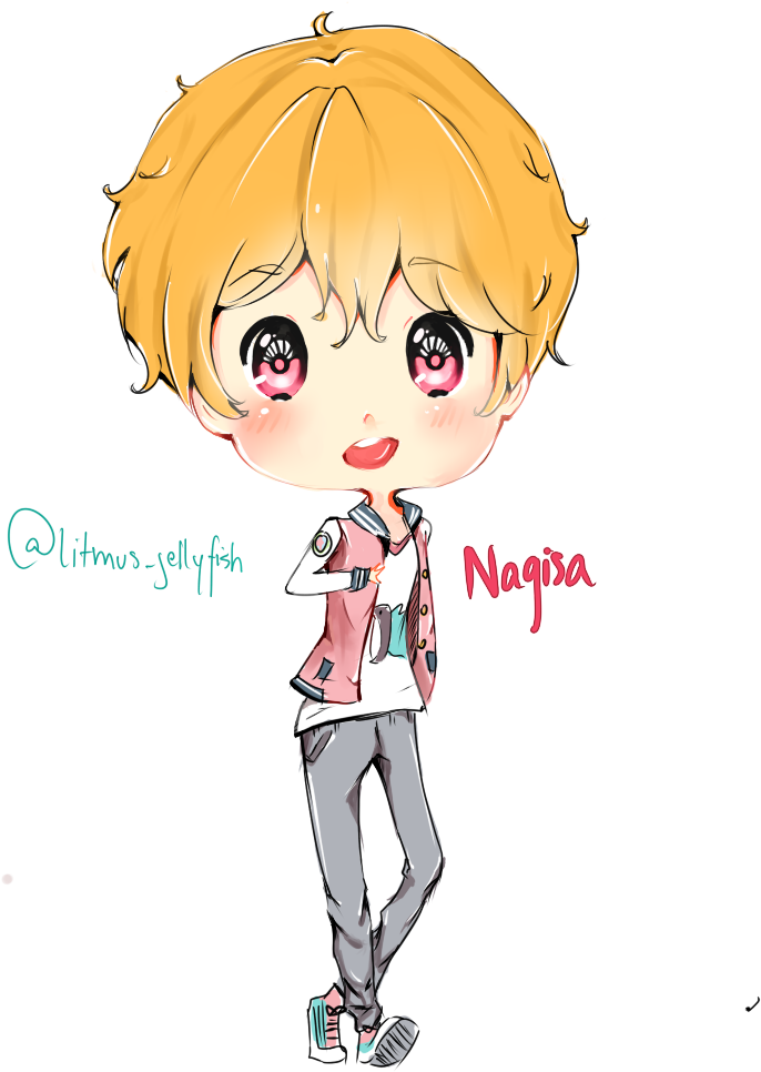 Nagisa Chibi By Litmus-jellyfish - Nagisa Shiota (1024x1024)