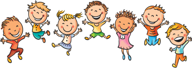 Pin Babysitting Pictures Kids Clipart - Desenho Crianças Amigas (800x292)