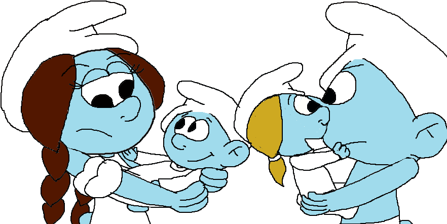 Babysitting By Pitufotontin - Cartoon (1006x456)