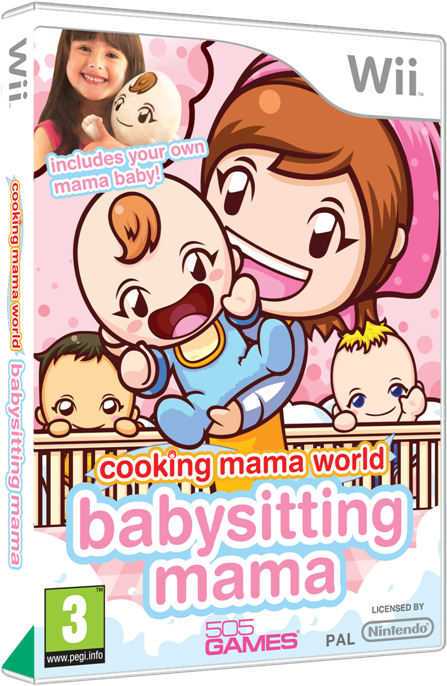 Big Was Fascinated - Cooking Mama World: Babysitting Mama - Wii (561x768)